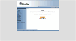 Desktop Screenshot of clonespy.com